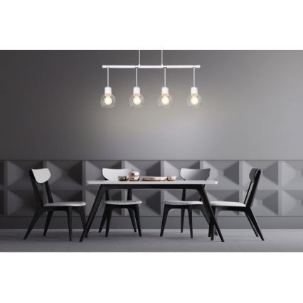 Globo - Полилей на въже 4xE27/40W/230V