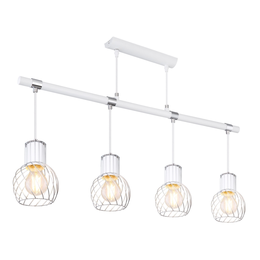 Globo - Полилей на въже 4xE27/40W/230V