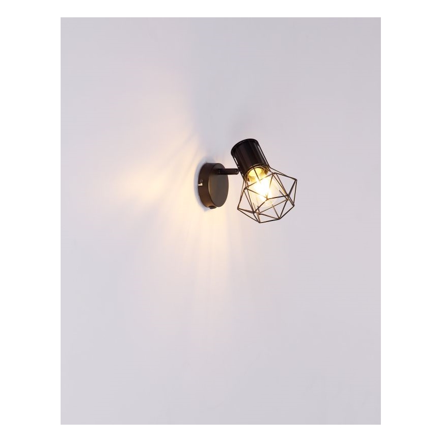 Globo - Стенен прожектор, луна 1xE27/40W/230V