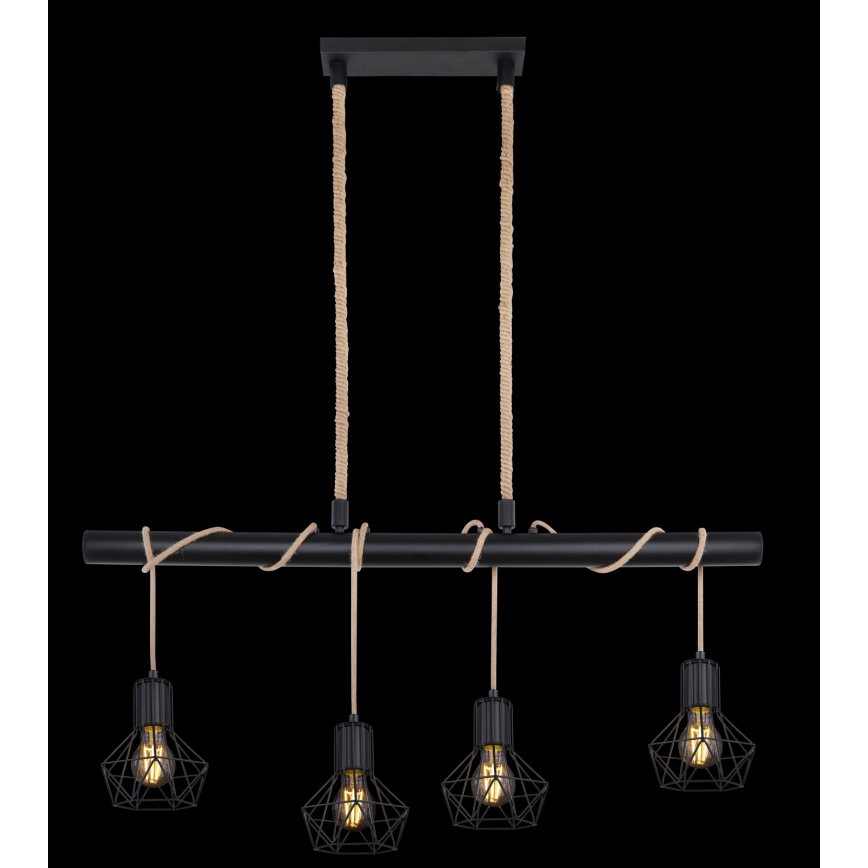 Globo - Висящ полилей 4xE27/60W/230V