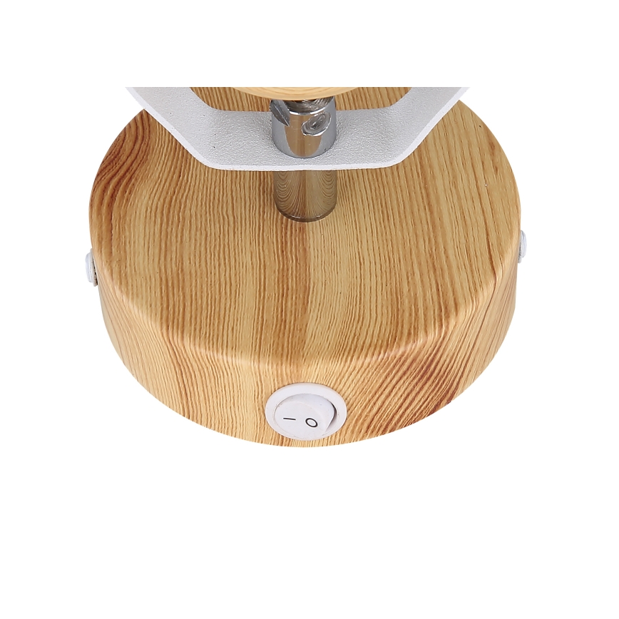 Globo - Стенен прожектор, луна 1xE27/40W/230V