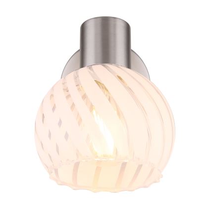 Globo - Стенен прожектор, луна 1xE27/40W/230V