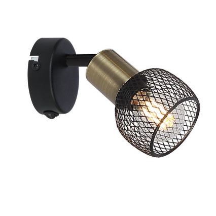 Globo - Стенен прожектор, луна 1xE14/40W/230V