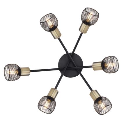 Globo - Полилей за прикрепяне 6xE14/40W/230V