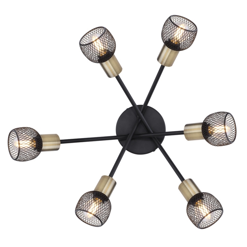 Globo - Полилей за прикрепяне 6xE14/40W/230V