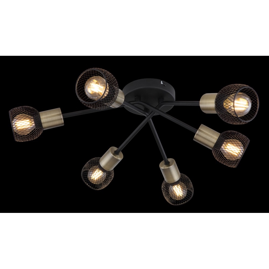Globo - Полилей за прикрепяне 6xE14/40W/230V