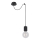 Globo 54030-1HLU - Полилей на кабел HERMINE 1xE27/60W/230V