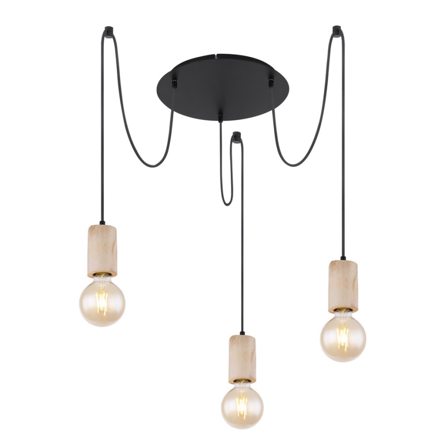 Globo - Пендел 3xE27/60W/230V паяк