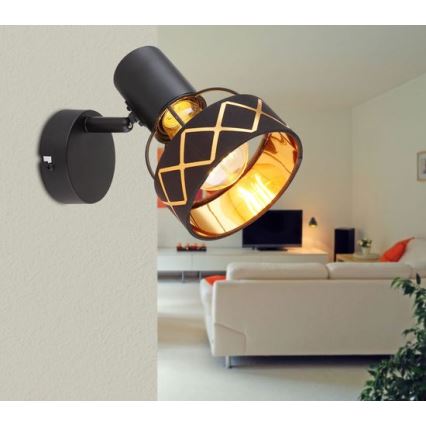 Globo 54040-1 - Спот аплик BLANCA 1xE27/40W/230V