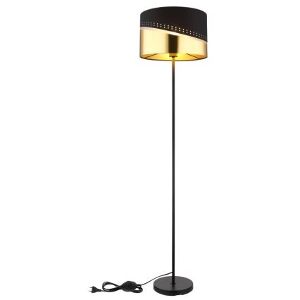Globo - Лампион 1xE27/60W/230V Ø 35 см черен/златист
