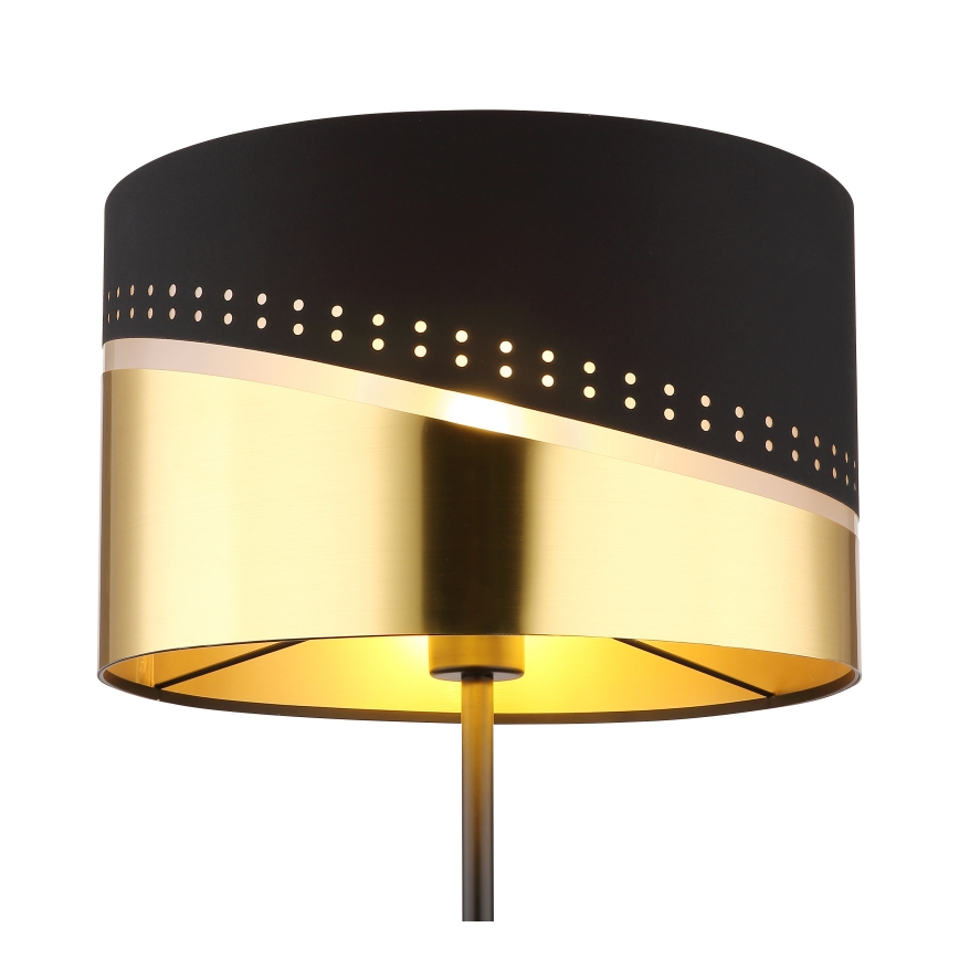 Globo - Лампион 1xE27/60W/230V Ø 35 см черен/златист