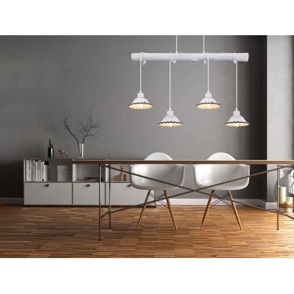 Globo - Висящ полилей 4xE27/40W/230V