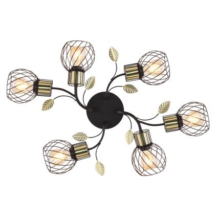 Globo - Повърхностен полилей 6xE27/40W/230V