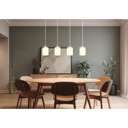 Globo - Полилей на кабел 4xE27/40W/230V