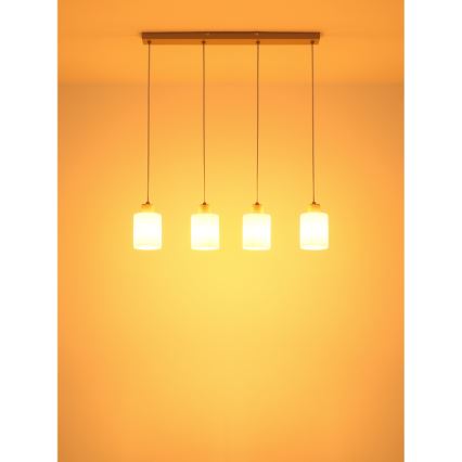 Globo - Полилей на кабел 4xE27/40W/230V