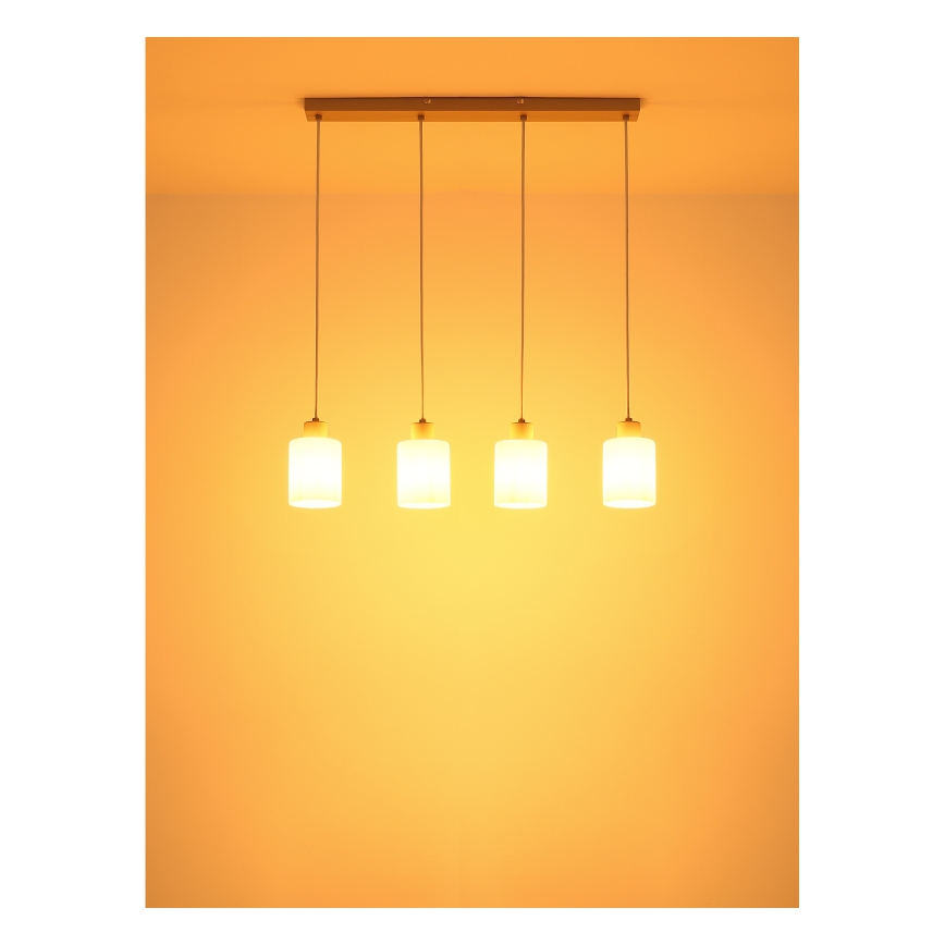 Globo - Полилей на кабел 4xE27/40W/230V