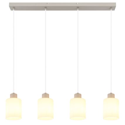 Globo - Полилей на кабел 4xE27/40W/230V