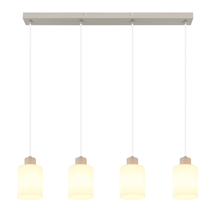 Globo - Полилей на кабел 4xE27/40W/230V