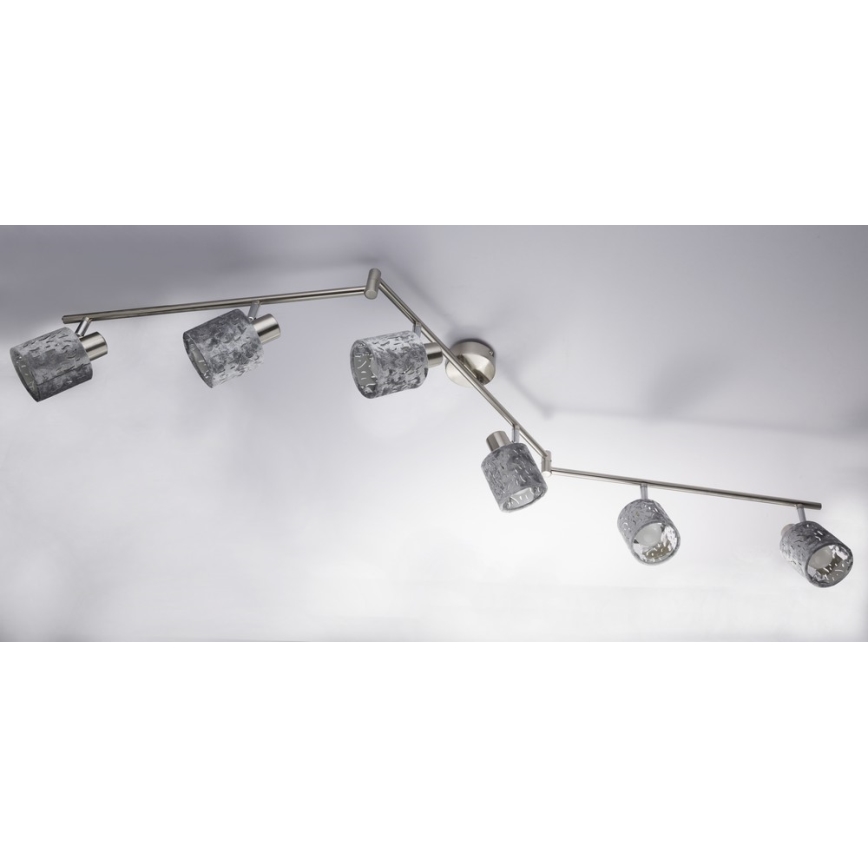 GLOBO 54122-6 - Точково осветително тяло ALYS 6xE14/8W/230V