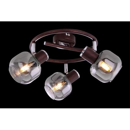 Globo - Точково осветително тяло 3xE14/40W/230V