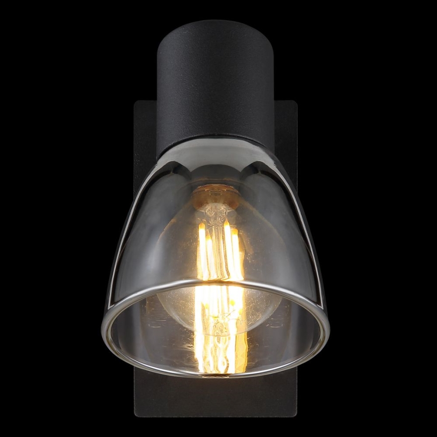 Globo - Стенен спот 1xE14/40W/230V черен