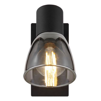 Globo - Стенен спот 1xE14/40W/230V черен