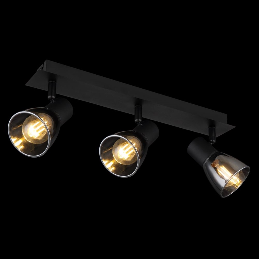 Globo - Спот 3xE14/40W/230V черен