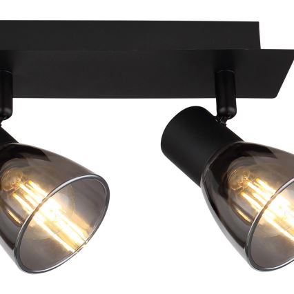 Globo - Спот 4xE14/40W/230V черен