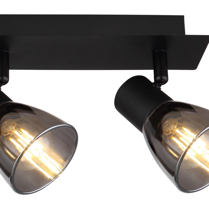 Globo - Спот 4xE14/40W/230V черен