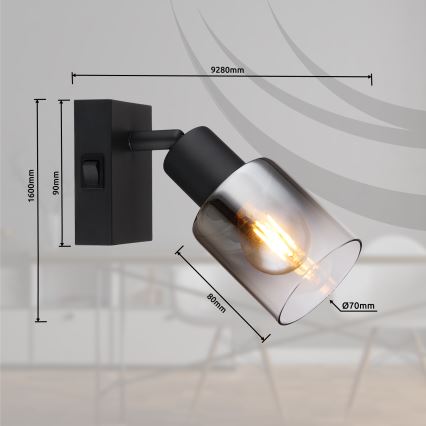 Globo - Спот аплик 1xE14/40W/230V