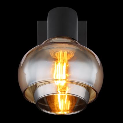 Globo - Стенно насочващо осветително тяло 1xE14/40W/230V черно