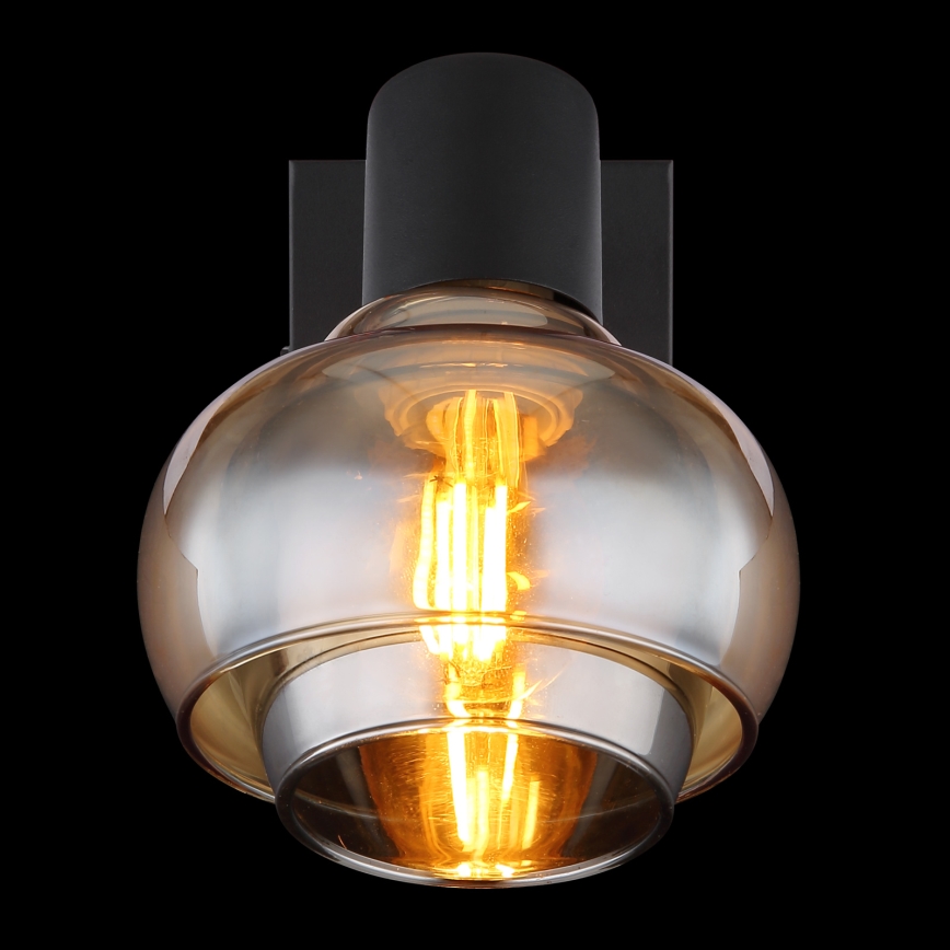 Globo - Стенно насочващо осветително тяло 1xE14/40W/230V черно