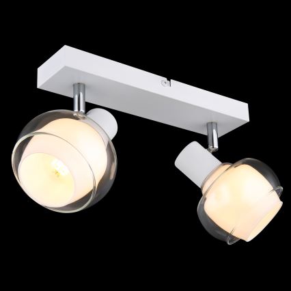 Globo - Точково осветително тяло 2xE14/40W/230V бяло