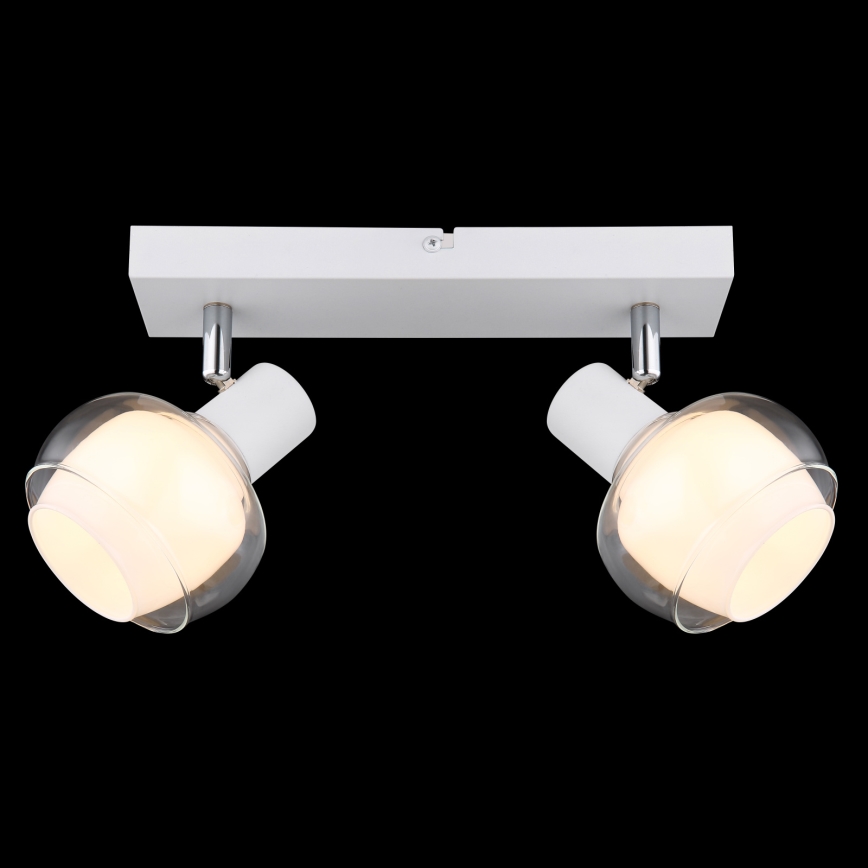 Globo - Точково осветително тяло 2xE14/40W/230V бяло