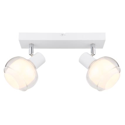 Globo - Точково осветително тяло 2xE14/40W/230V бяло