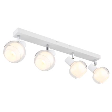 Globo - Точково осветително тяло 4xE14/40W/230V бяло
