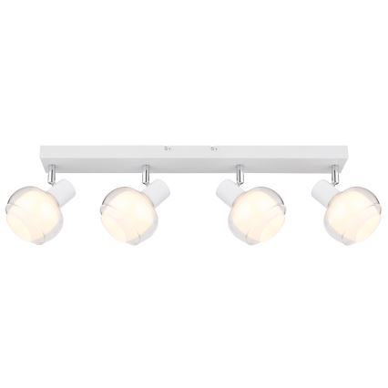 Globo - Точково осветително тяло 4xE14/40W/230V бяло