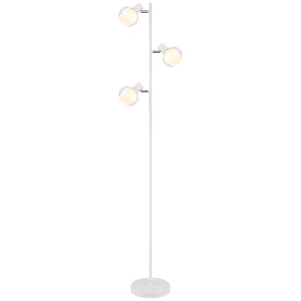 Globo - Подова лампа 3xE14/40W/230V бяла