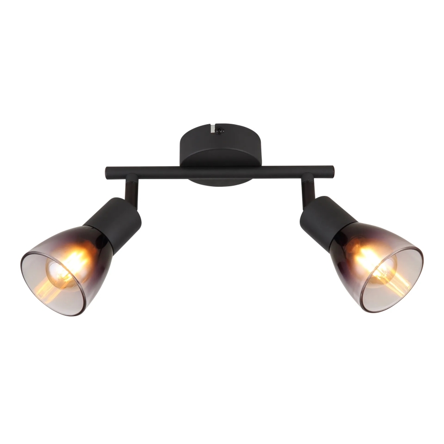 Globo - Спот 2xE14/25W/230V черен