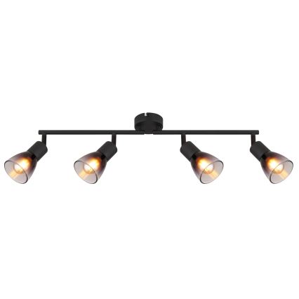 Globo - Спот 4xE14/25W/230V черен
