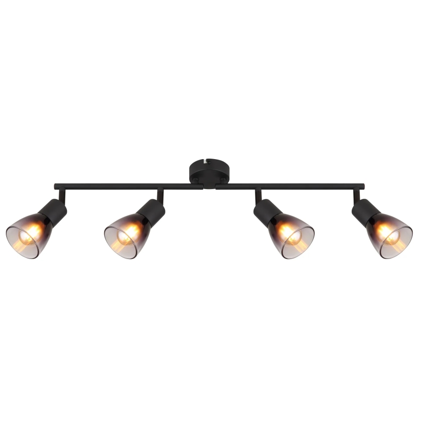 Globo - Спот 4xE14/25W/230V черен