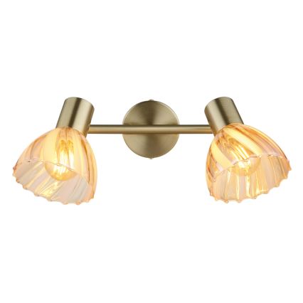 Globo - Спот 2xE14/40W/230V златист