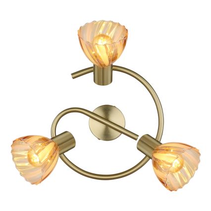Globo - Спот 3xE14/40W/230V златист