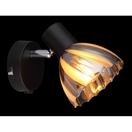 Globo - Спот аплик 1xE14/40W/230V черен