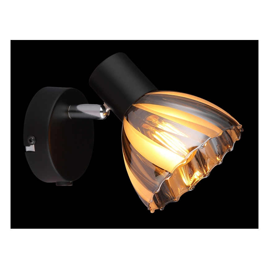 Globo - Спот аплик 1xE14/40W/230V черен