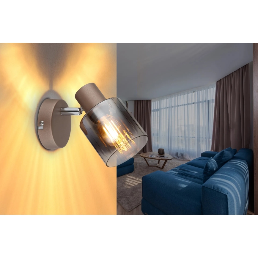Globo - Стенно точково осветително тяло 1xE14/40W/230V