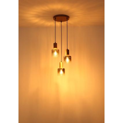 Globo - Полилей на кабел 3xE27/40W/230V