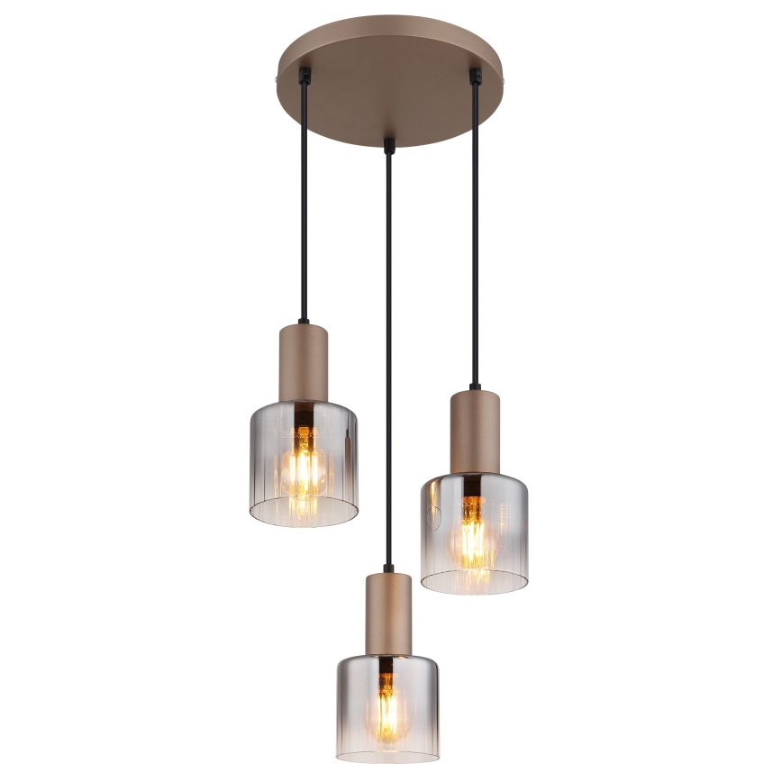 Globo - Полилей на кабел 3xE27/40W/230V