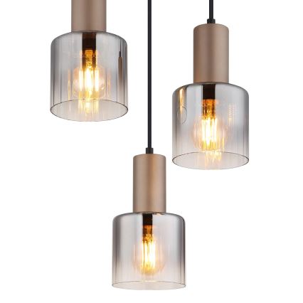 Globo - Полилей на кабел 3xE27/40W/230V