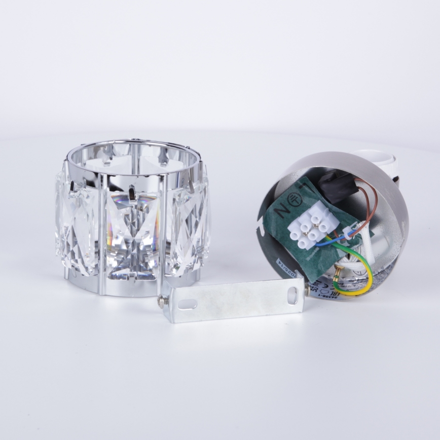 Globo - Стенен прожектор, луна 1xE14/40W/230V